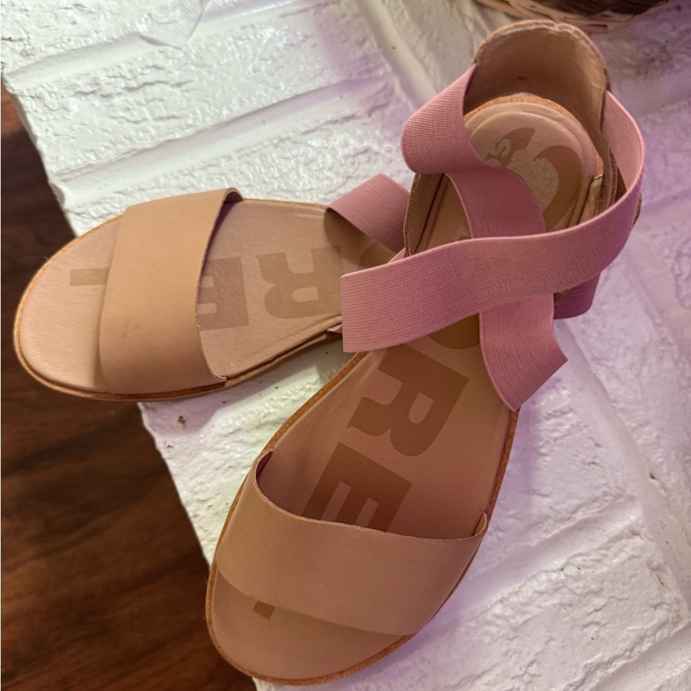 Women's Pink Sorel Sandals
